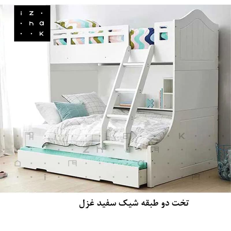 تخت دو طبقه نوجوان مدل روژا