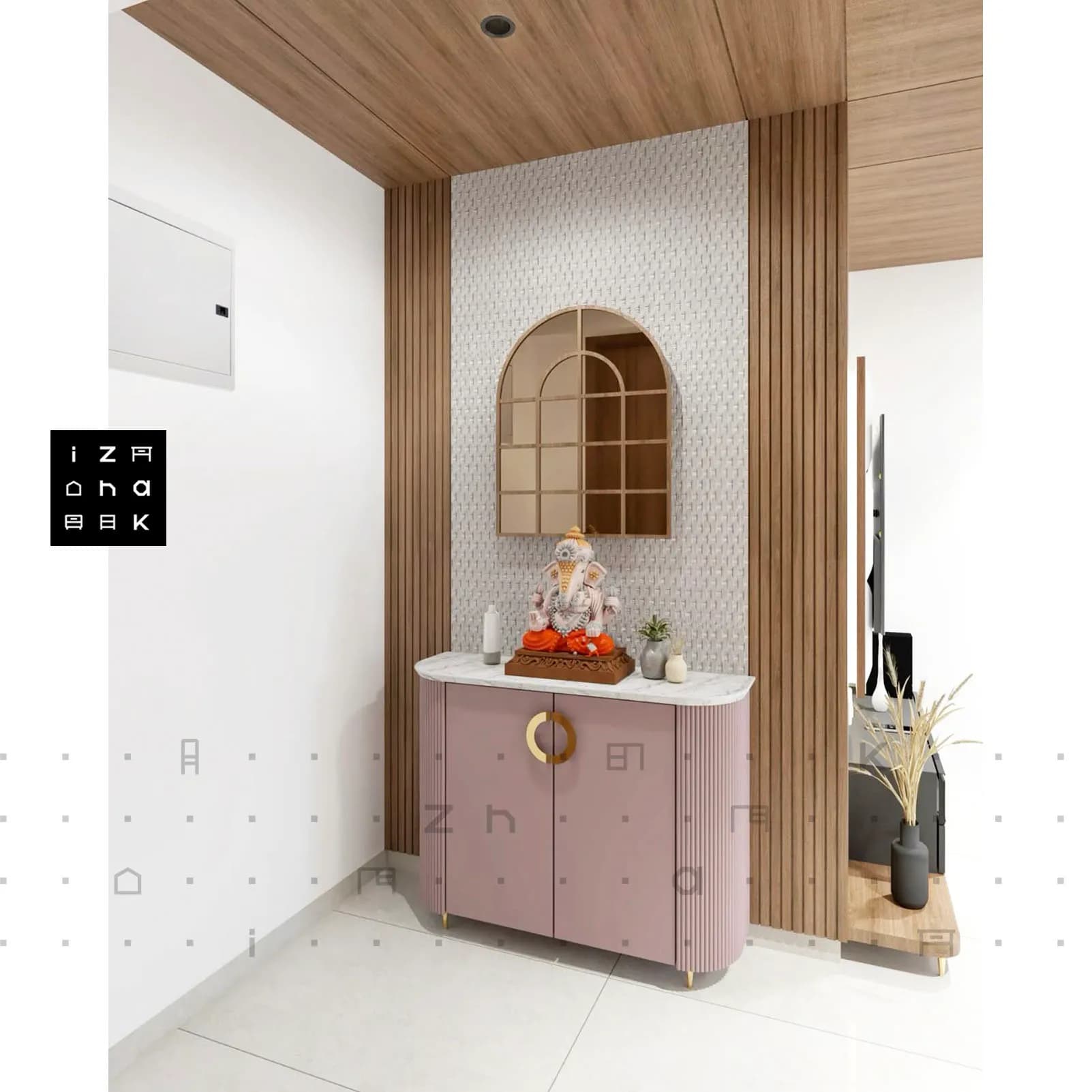 کنسول مینیمال مدل رزا