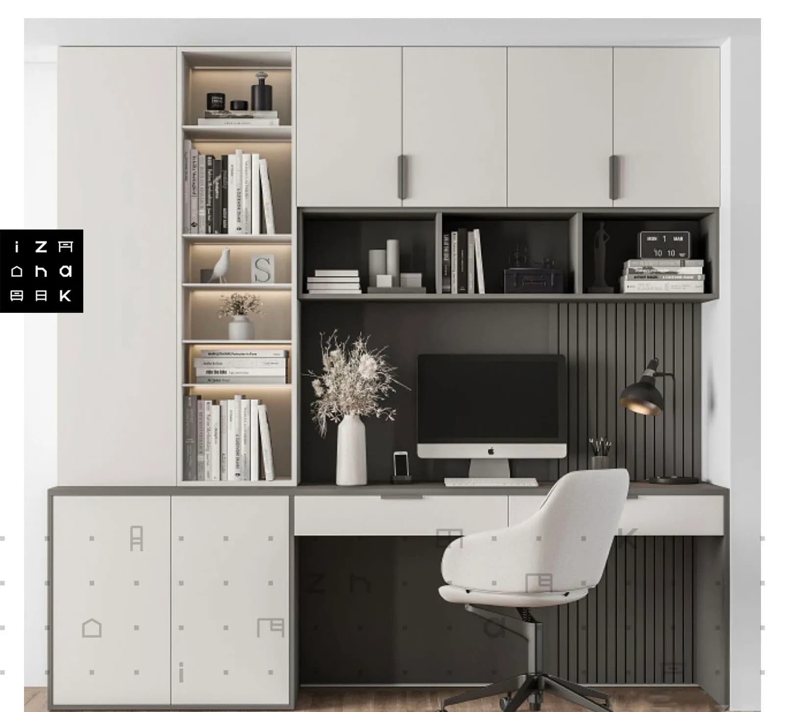 ست میز مطالعه مدل نایت