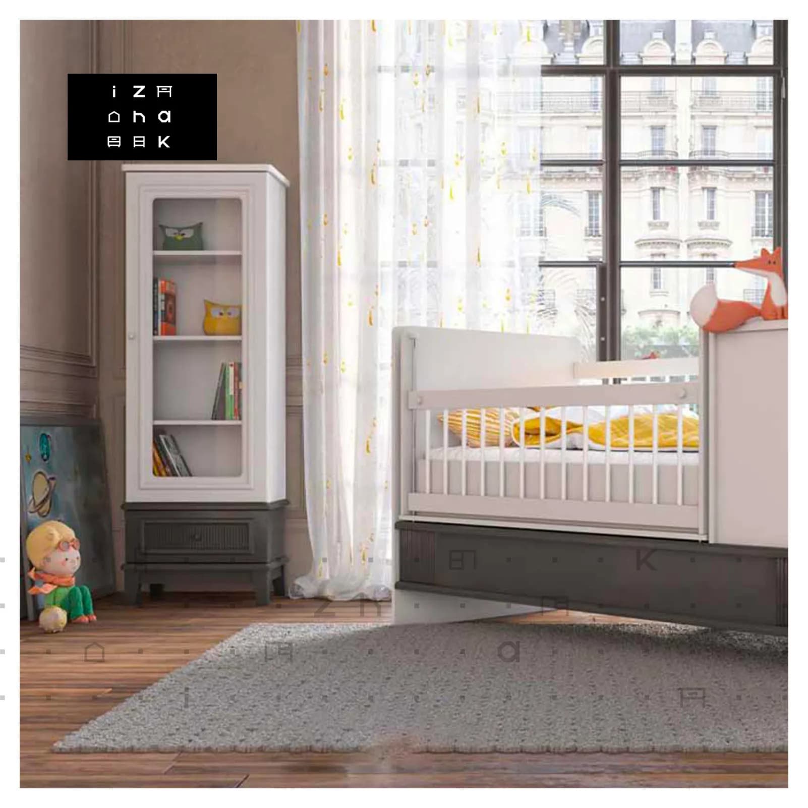 سرویس خواب سیسمونی نوزاد و کودک مدل راشل