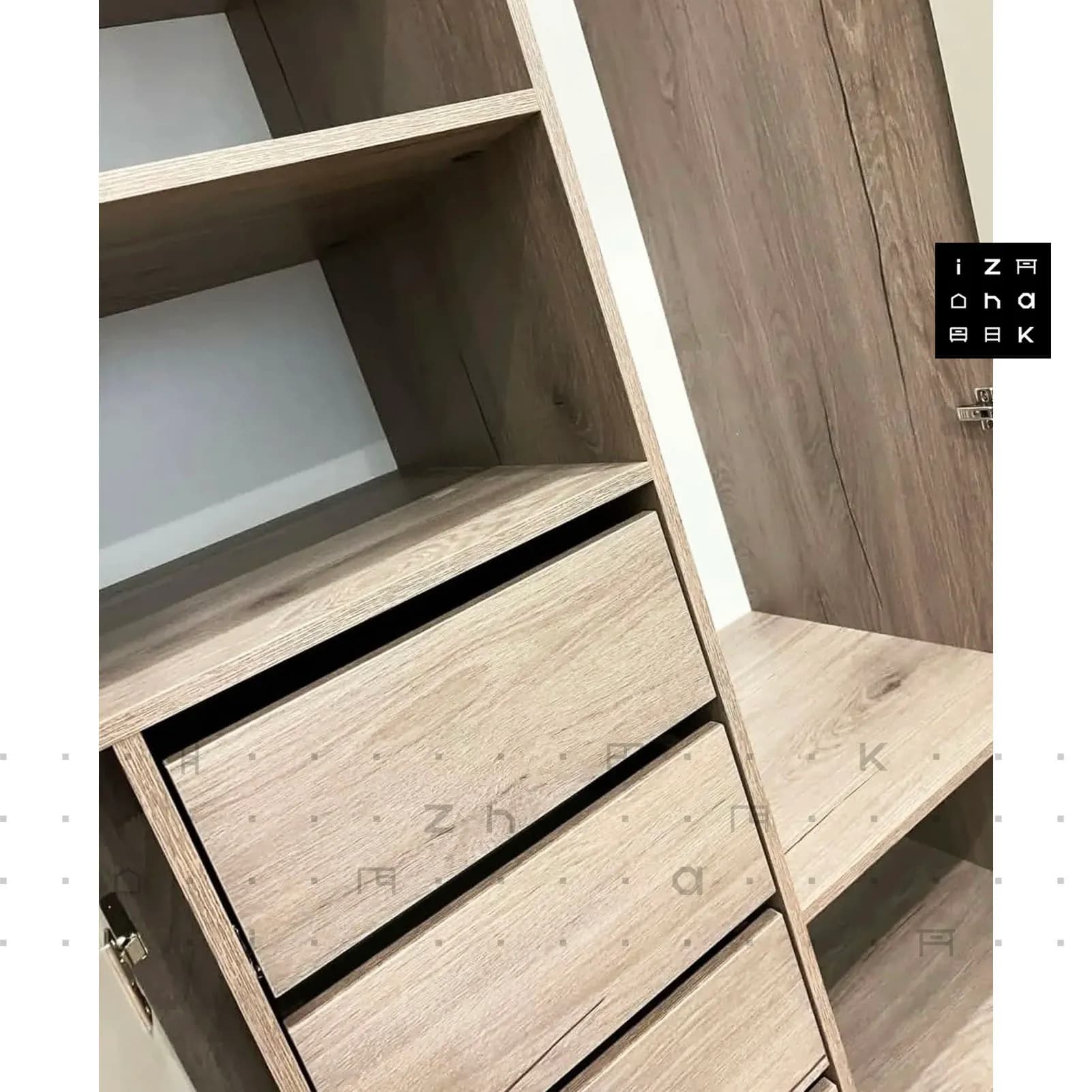 کمد لباسی دو تکه مدل آروشا