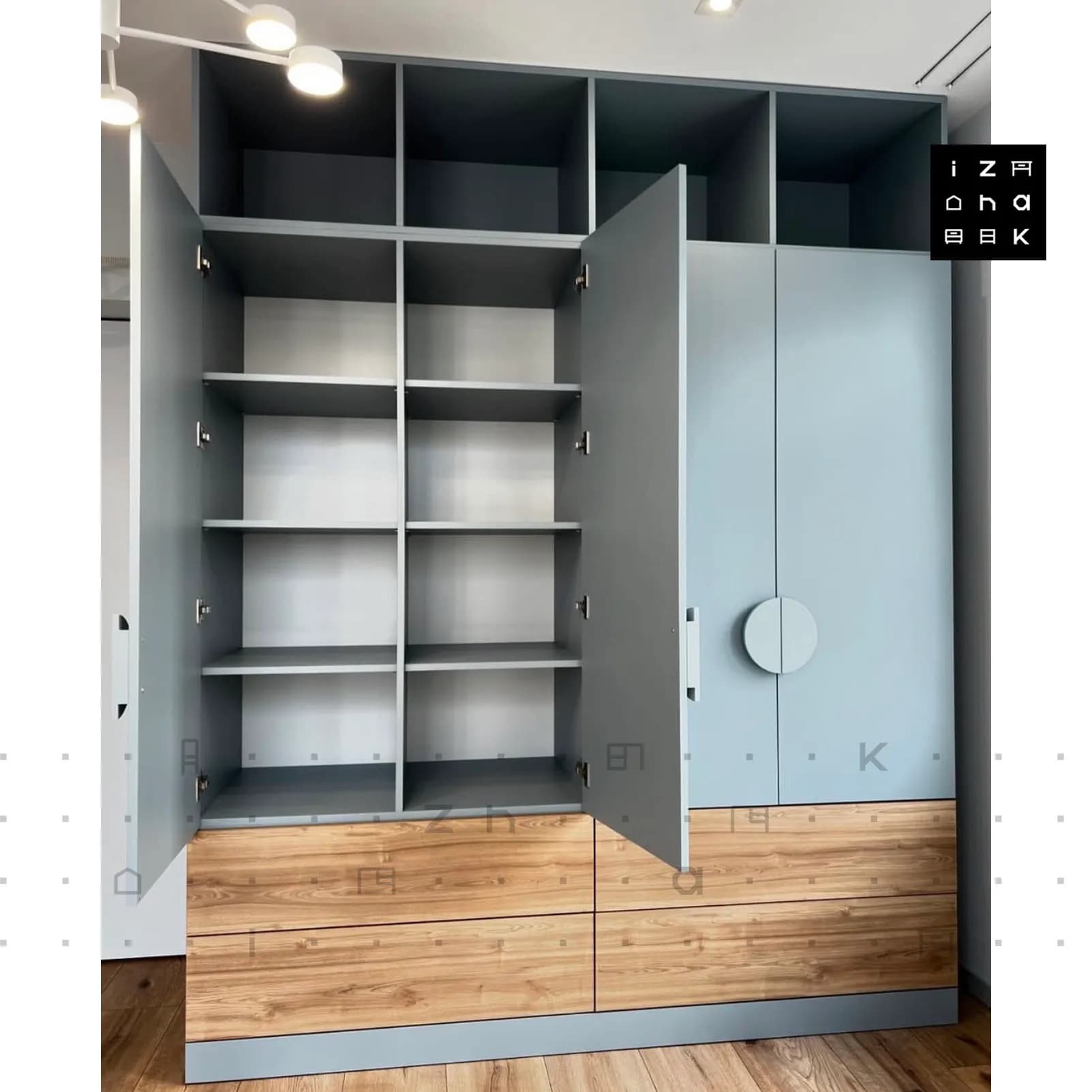 کمد دیواری چندمنظوره مدرن مدل نادیا