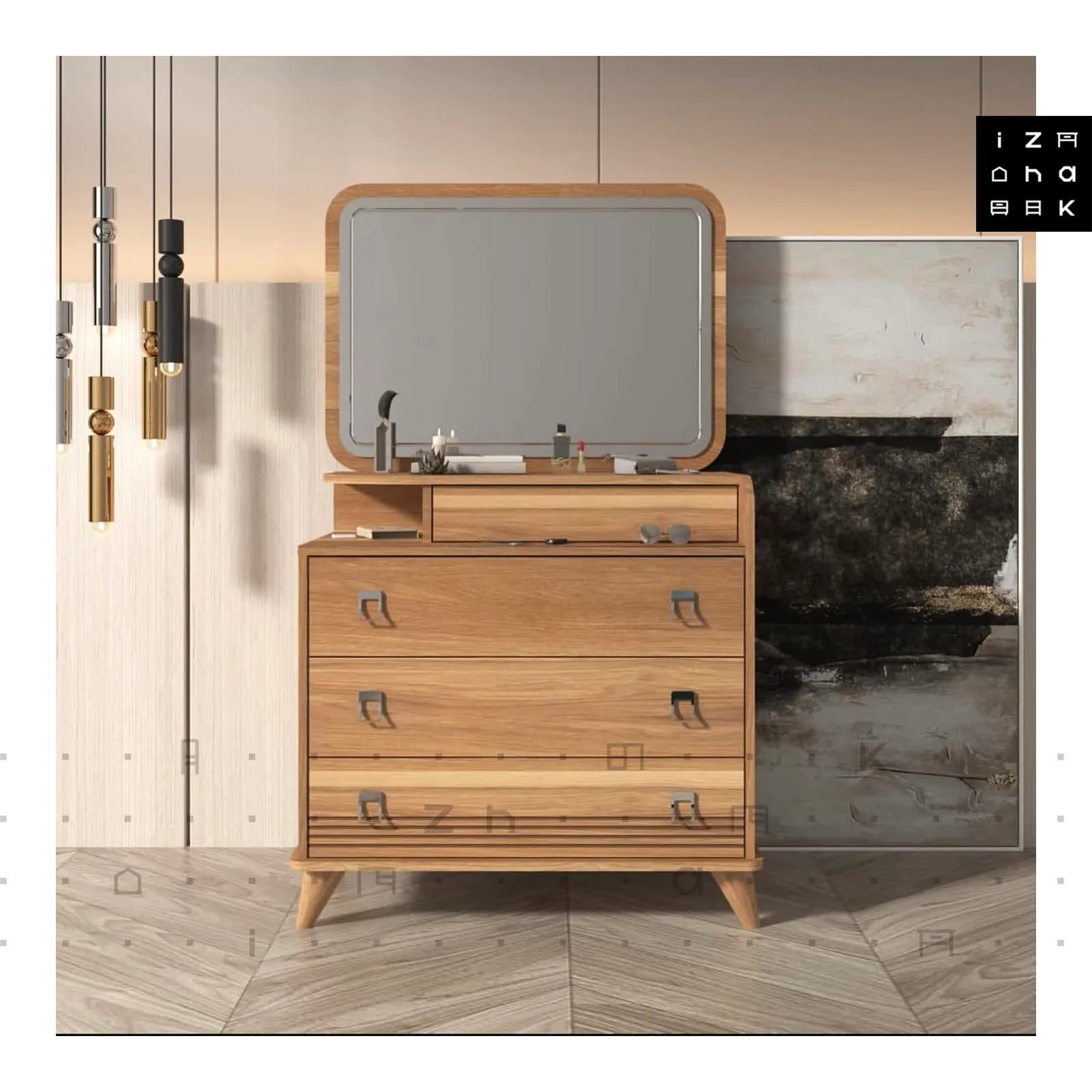 سرویس خواب یک نفره نوجوان ام دی اف مدل پروا