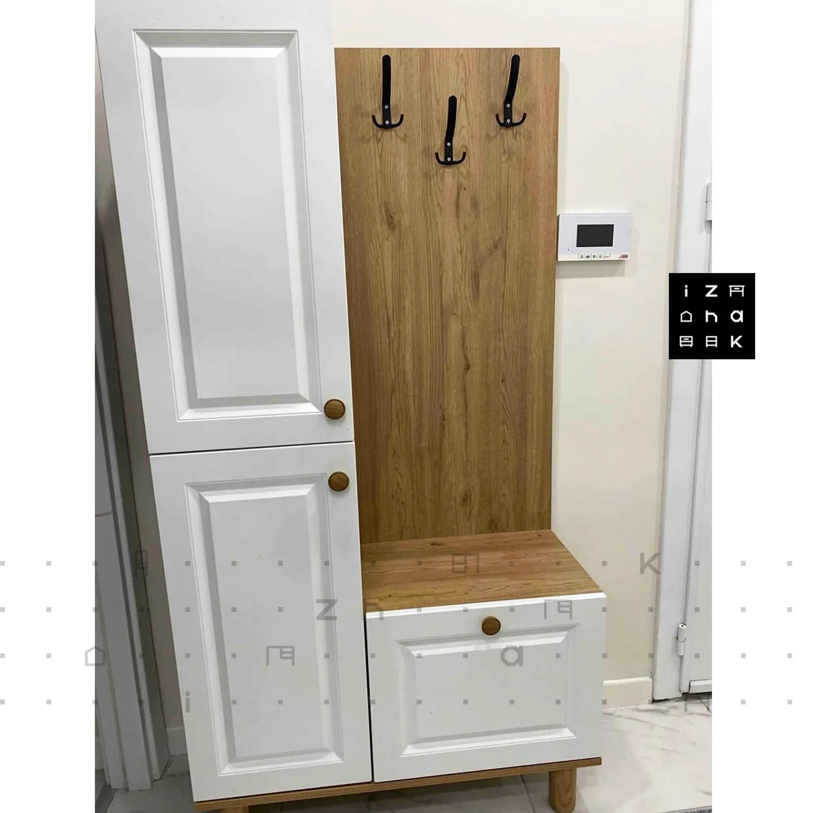 جاکفشی مدرن روکش ممبران نشیمن دار مدل لامیا