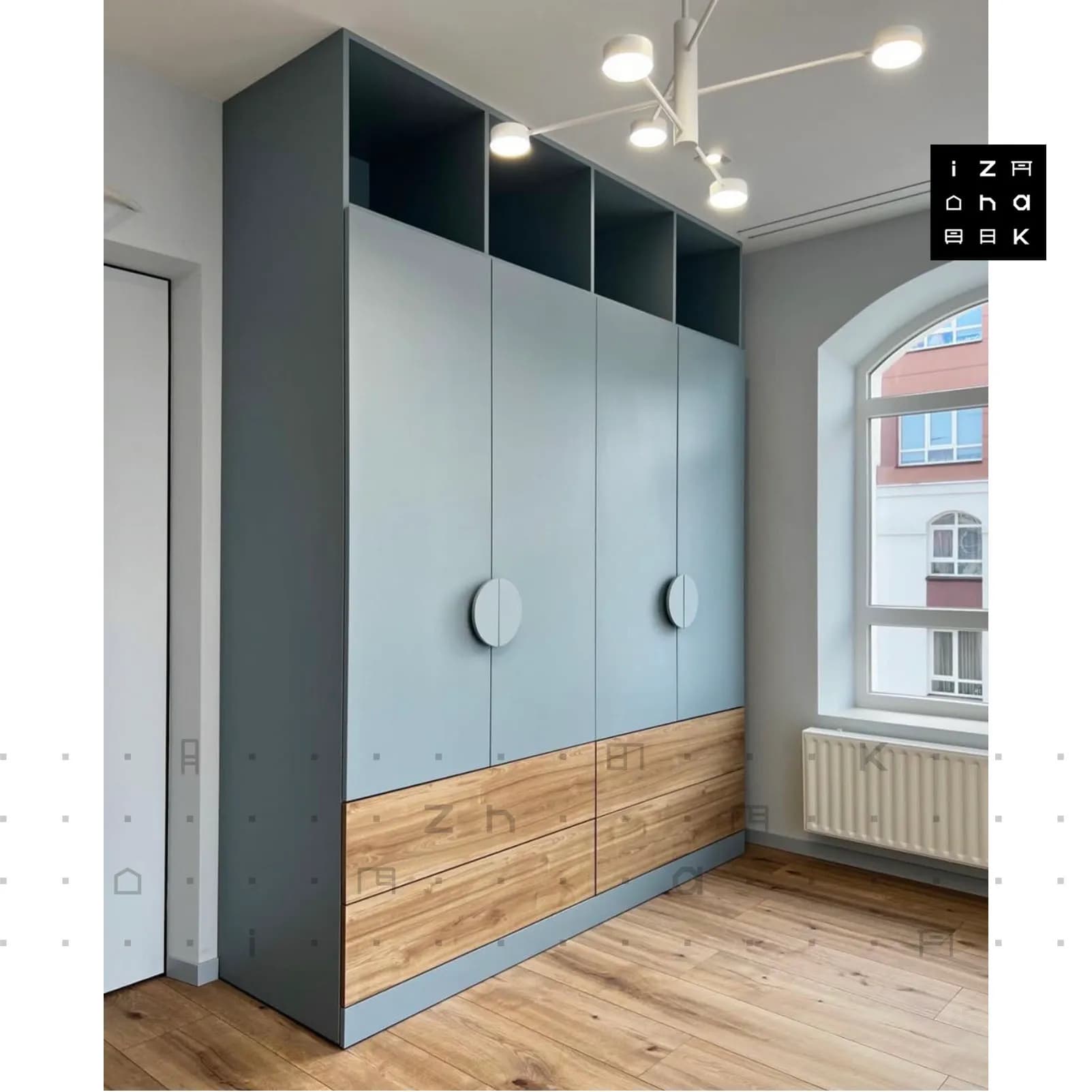 کمد دیواری چندمنظوره مدرن مدل نادیا