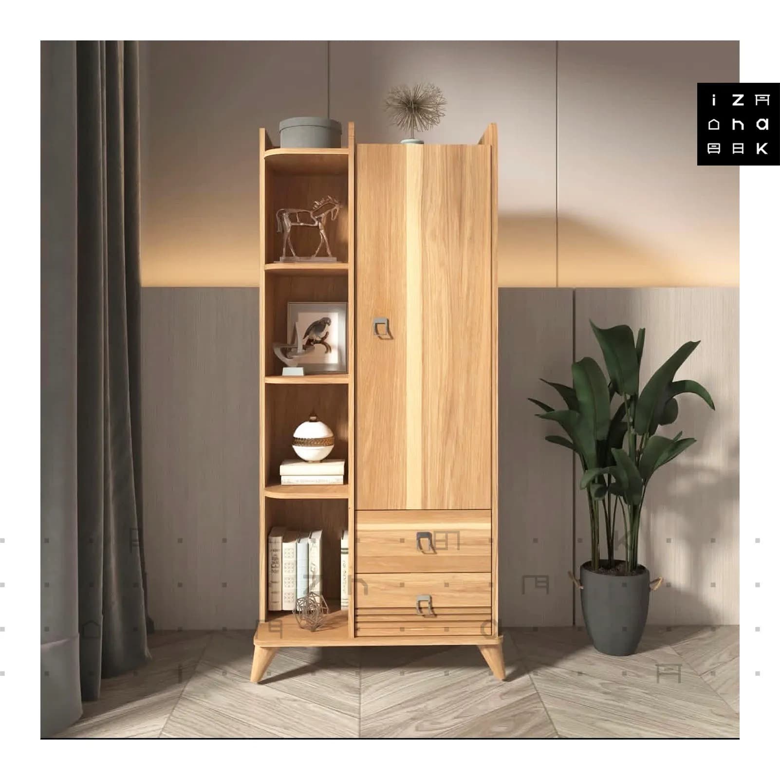 سرویس خواب یک نفره نوجوان ام دی اف مدل پروا