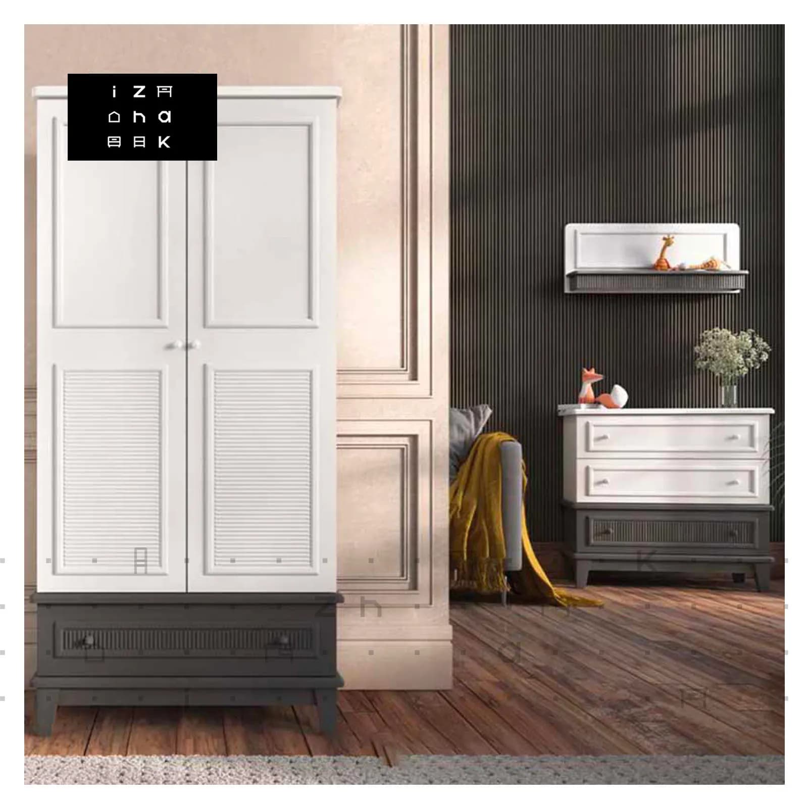 سرویس خواب سیسمونی نوزاد و کودک مدل راشل