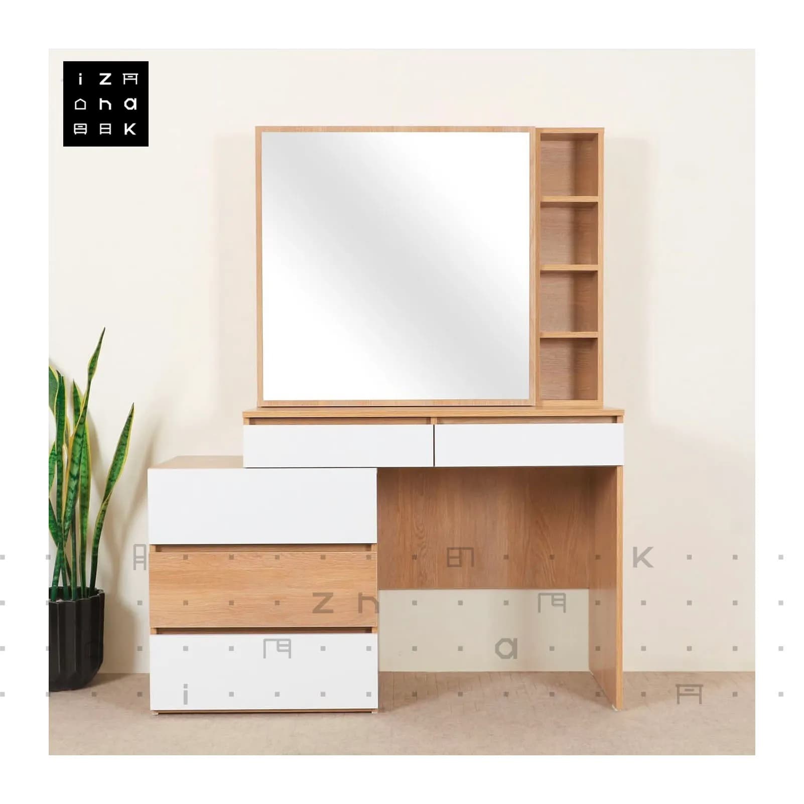 میمیز آرایش مدرن با فایل سه کشو همراه با پاف مدل نیکز تحریر مدرن با فایل سه کشو همراه با پاف مدل نیک