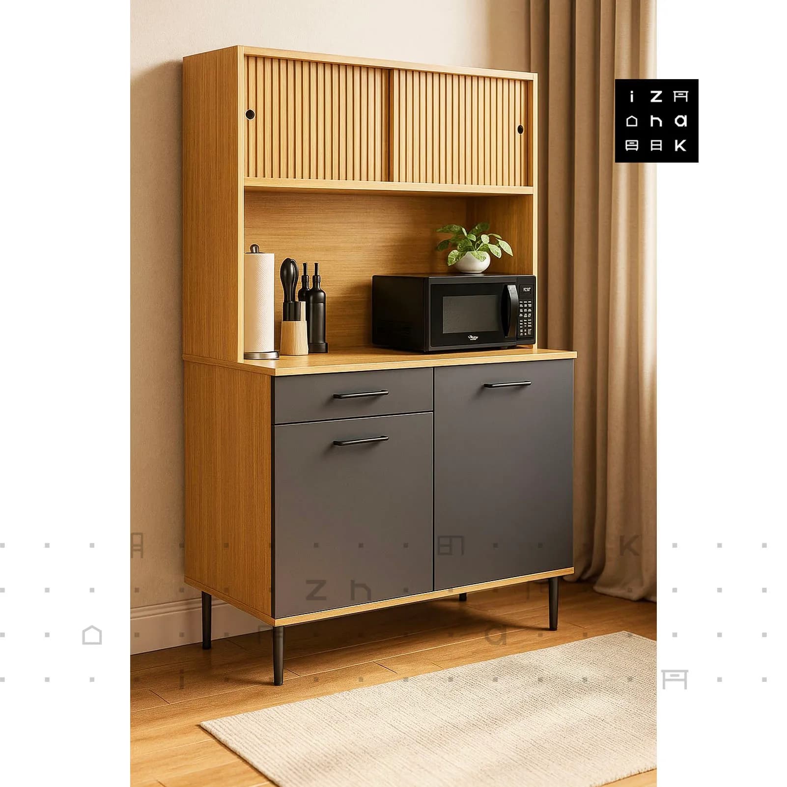 کافی بار مدرن ام دی اف مدل الیانا