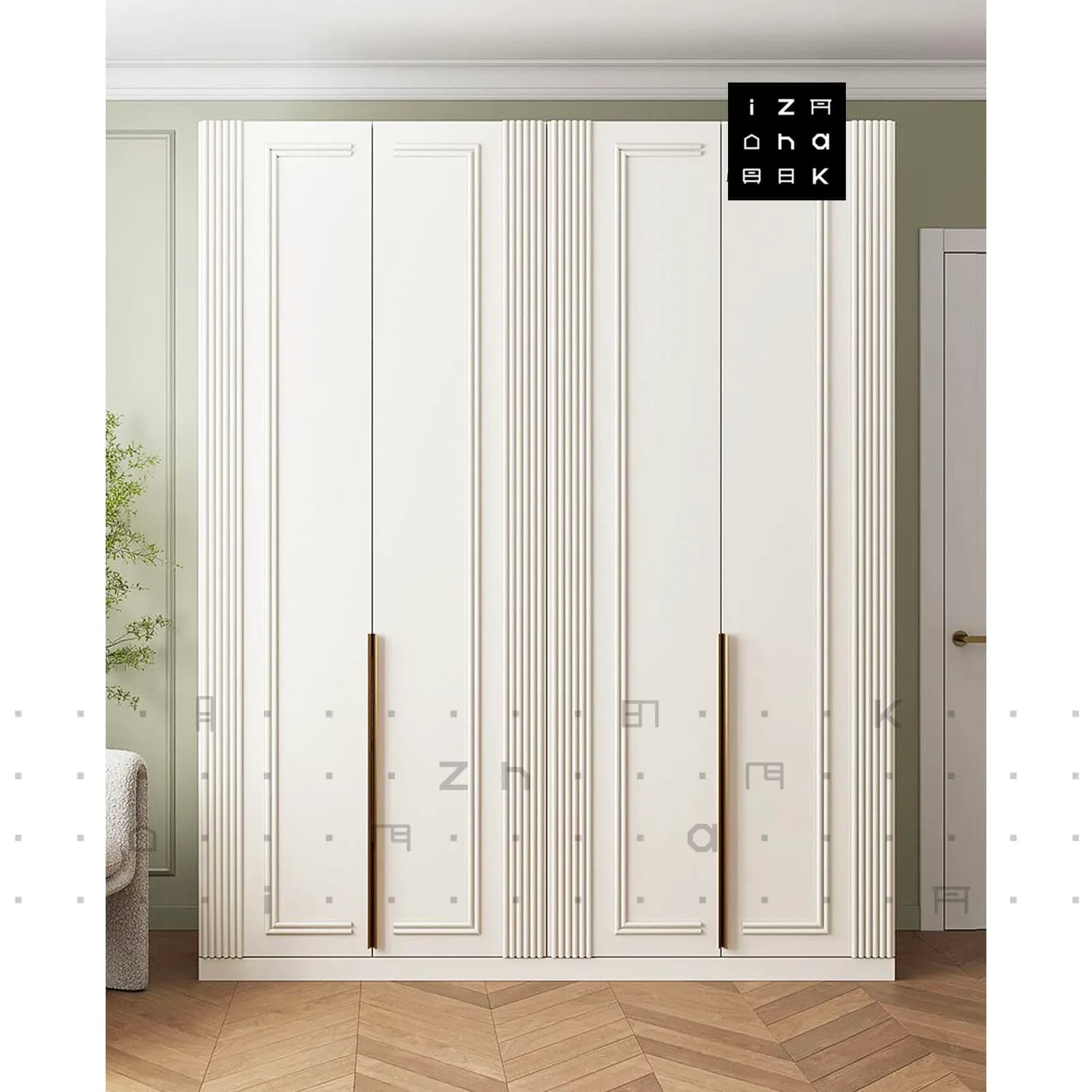 کمد دو تکه چندمنظوره مدرن مدل رونا