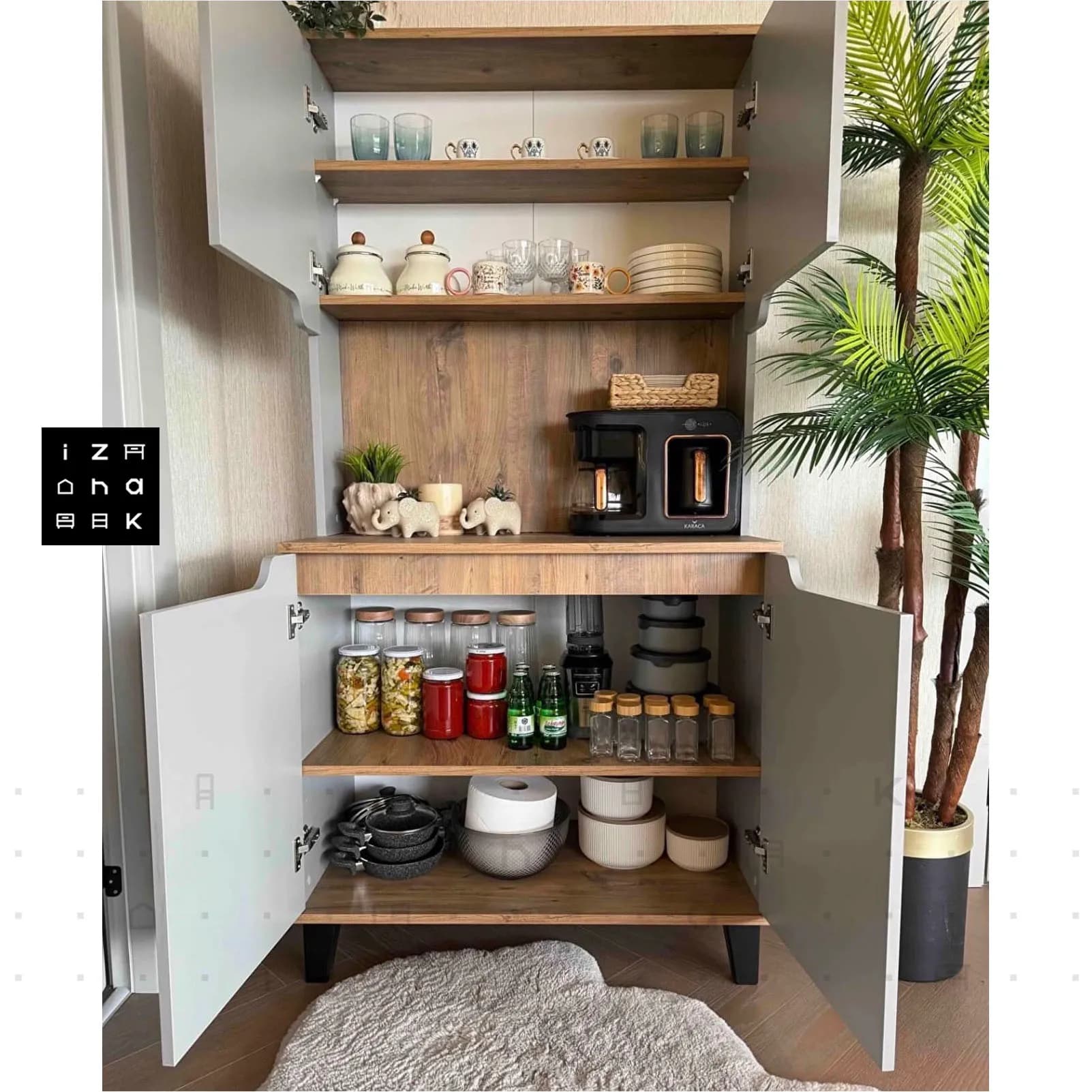 چینش-کافی-بار-کابینتی-خانگی-پالیز
