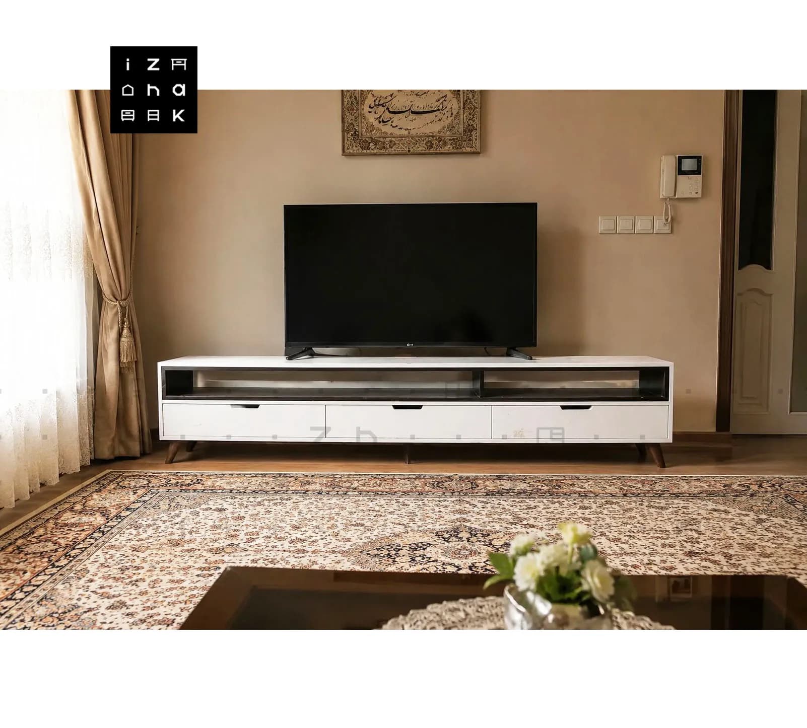 میز تلویزیون ام دی اف