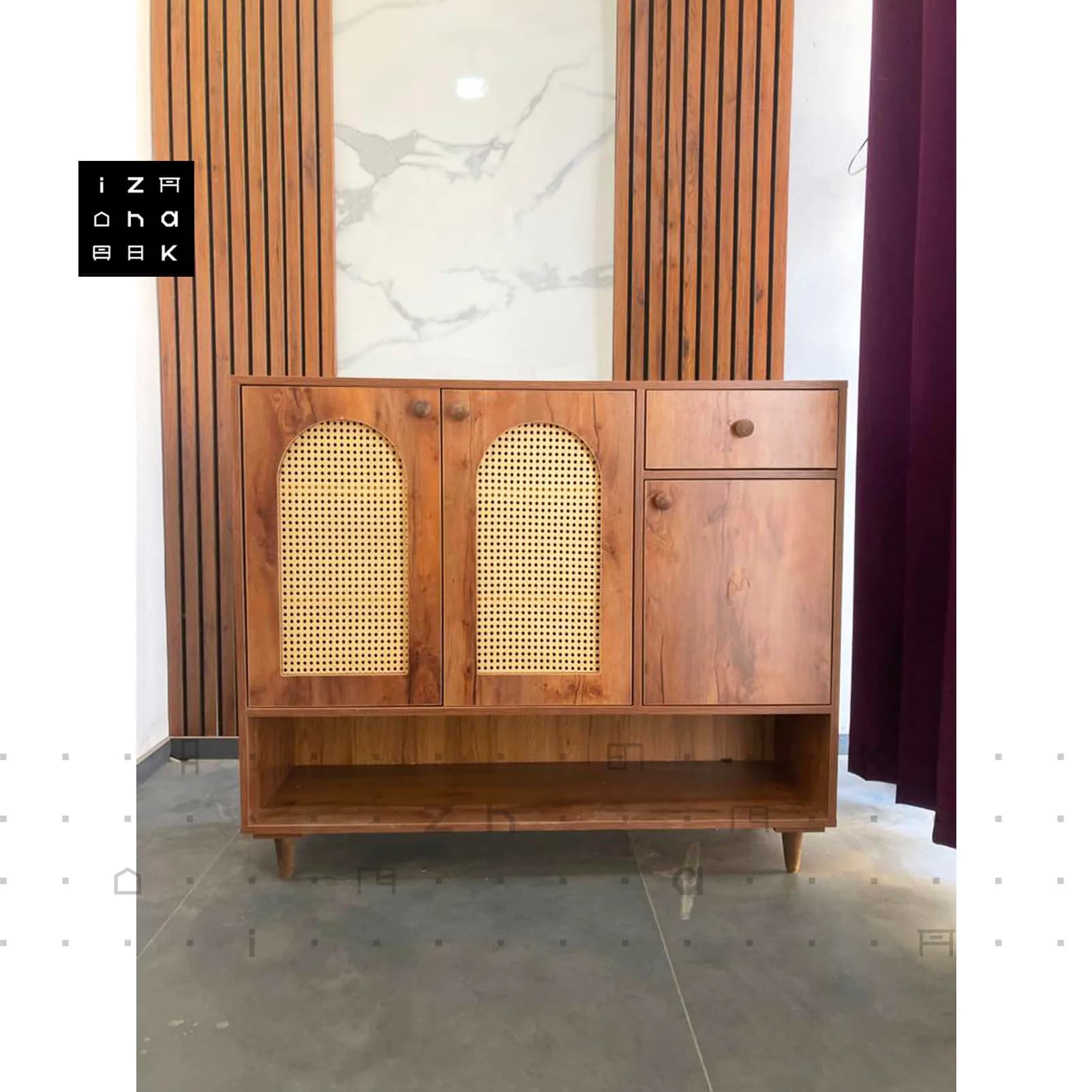 جاکفشی مدرن کنسولی ام دی اف مدل بارسین پلاس