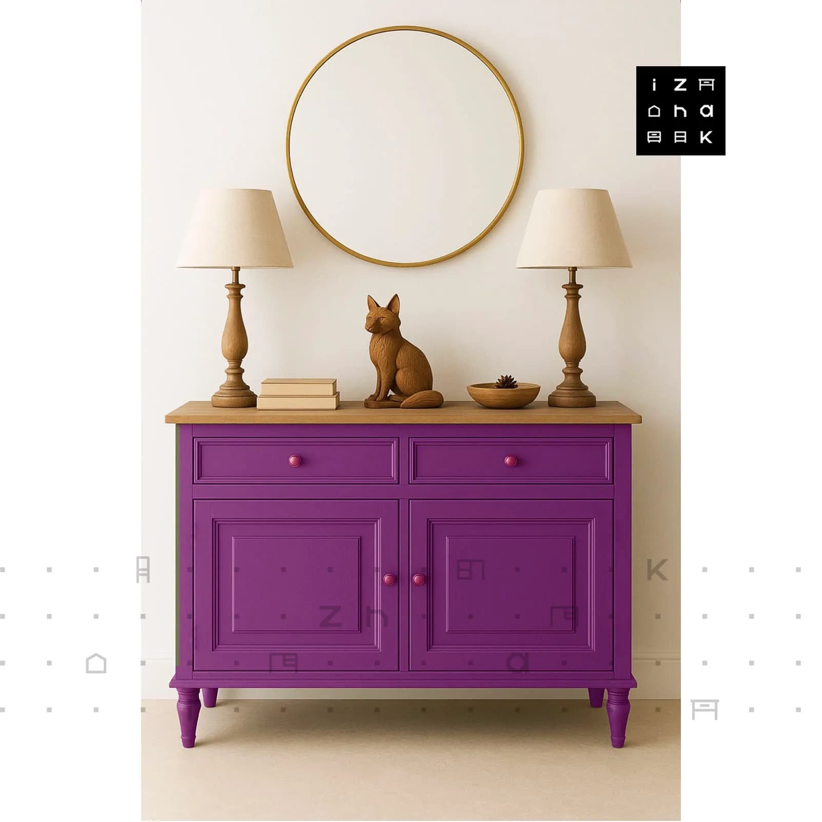 کنسول نئوکلاسیک مدل کیتی