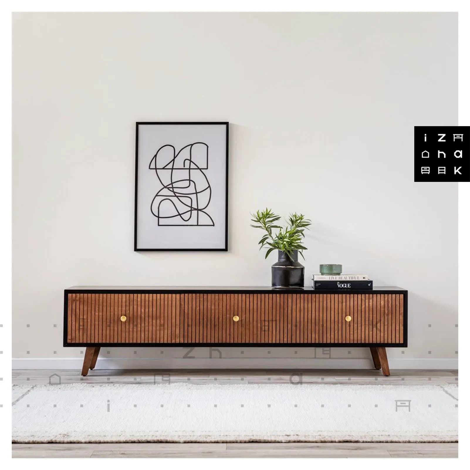 میز تلویزیون مدرن مدل رنه