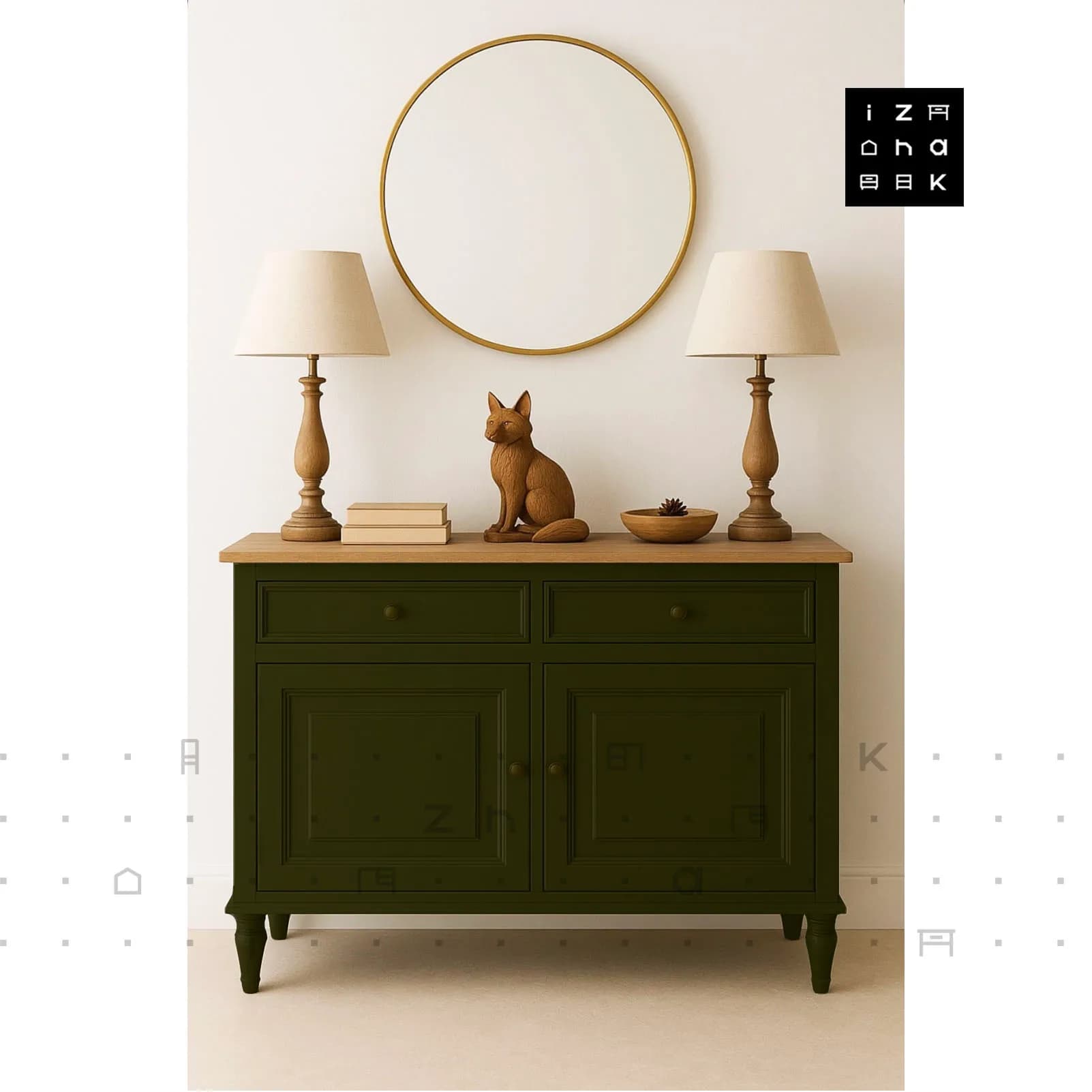 کنسول نئوکلاسیک مدل کیتی