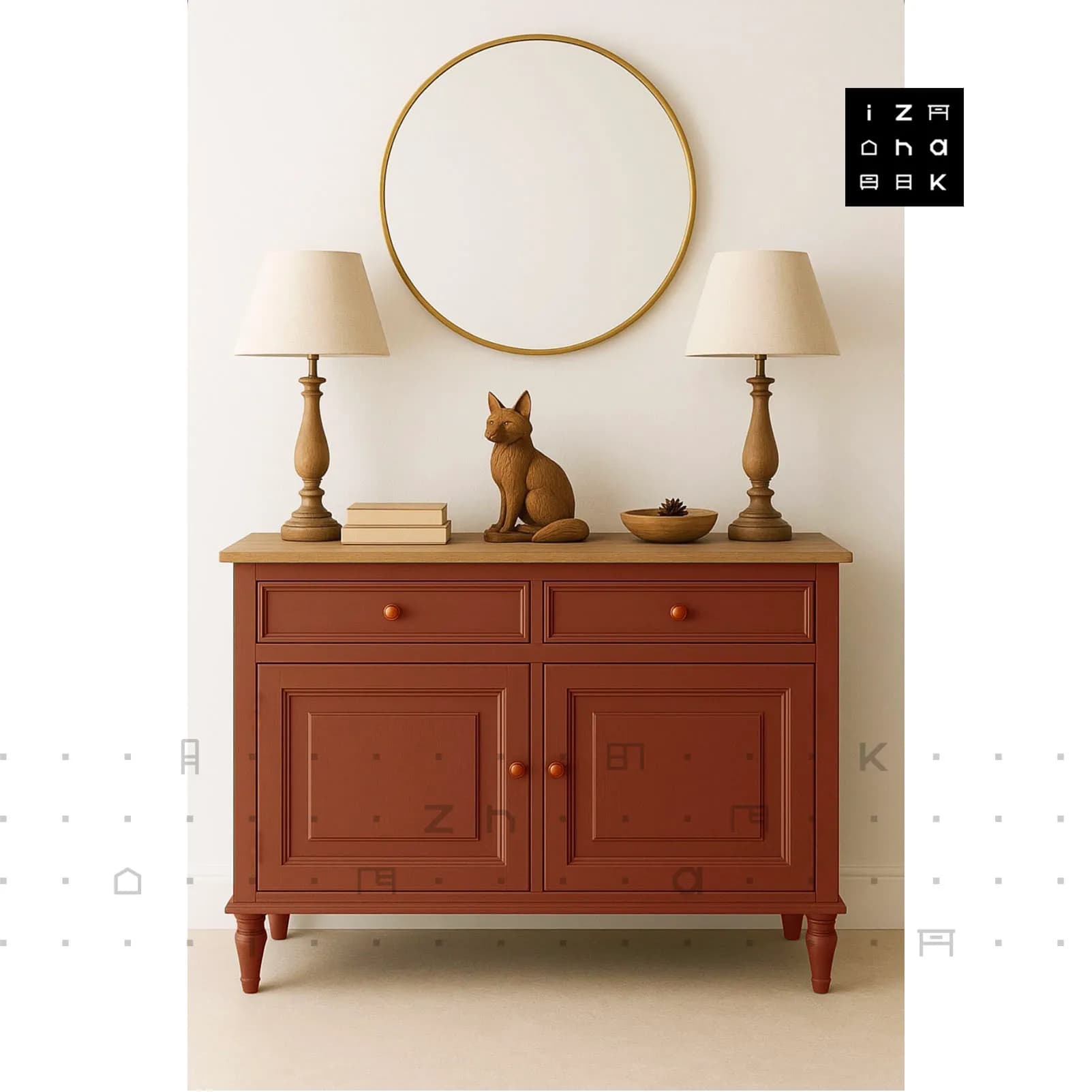 کنسول نئوکلاسیک مدل کیتی