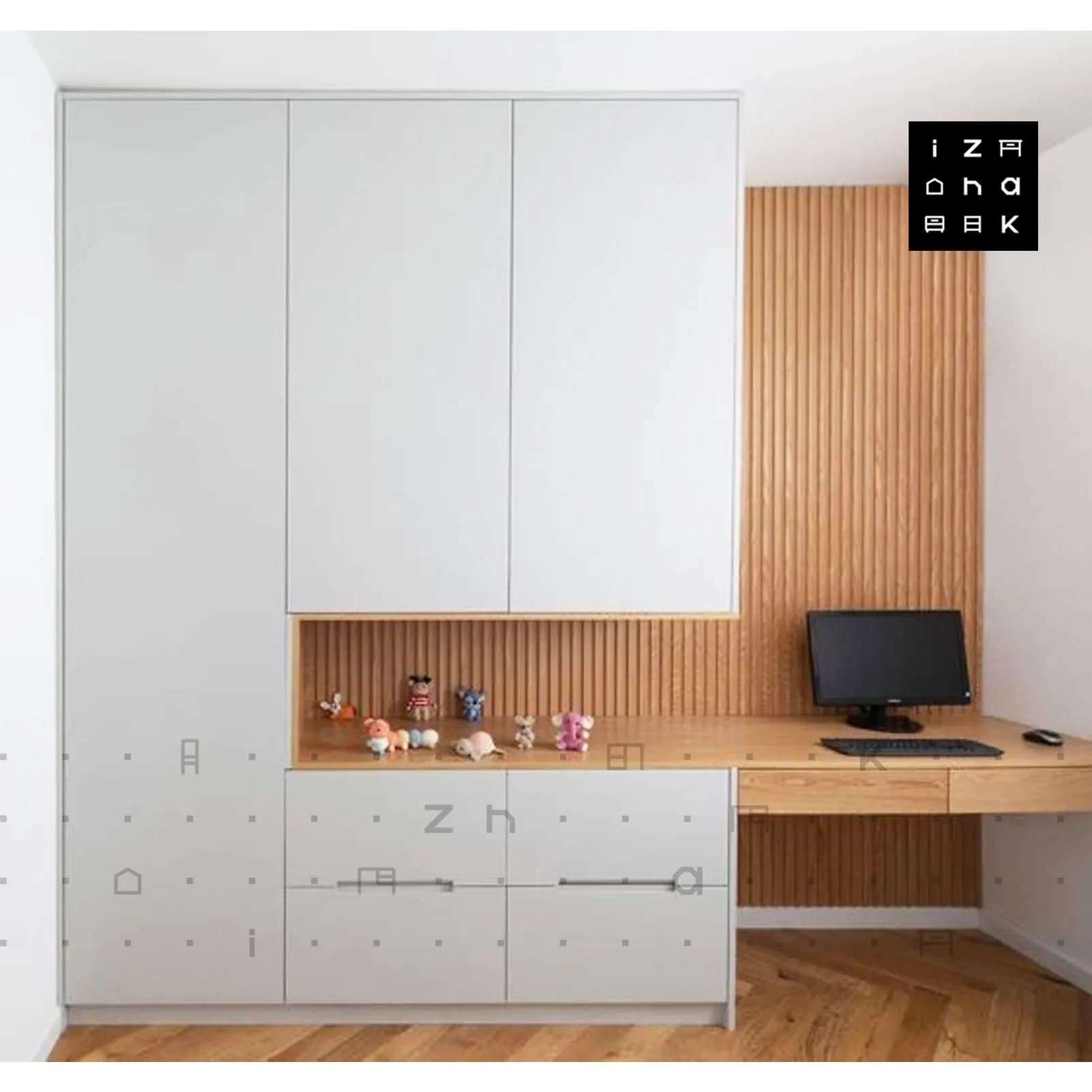 کمد میزتحریردار مدرن مدل اوژان