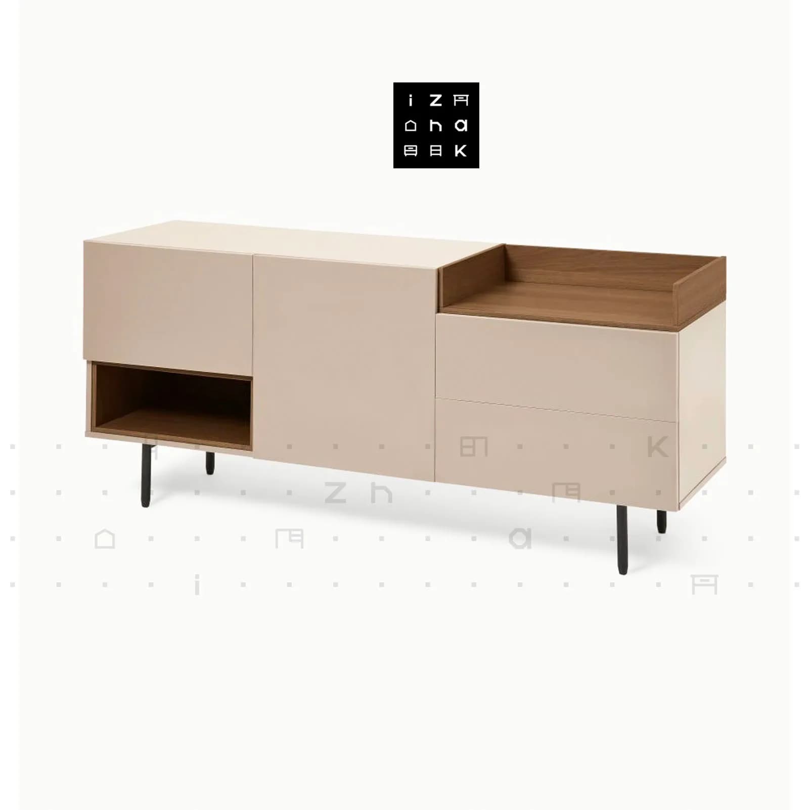 میز تلویزیون مدرن کنسولی ام دی اف مدل کنزو