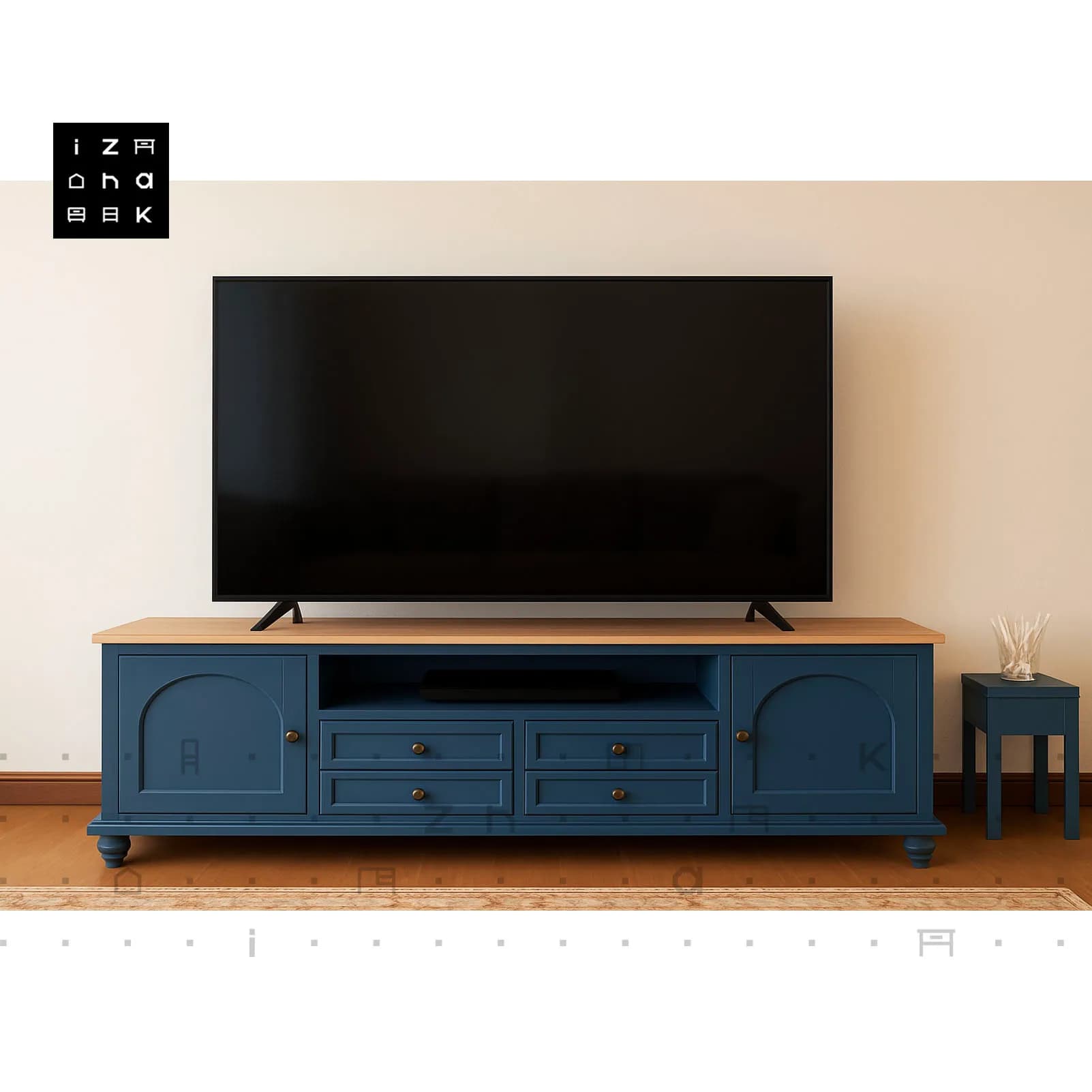 میز تلویزیون نئوکلاسیک مدل لیزا