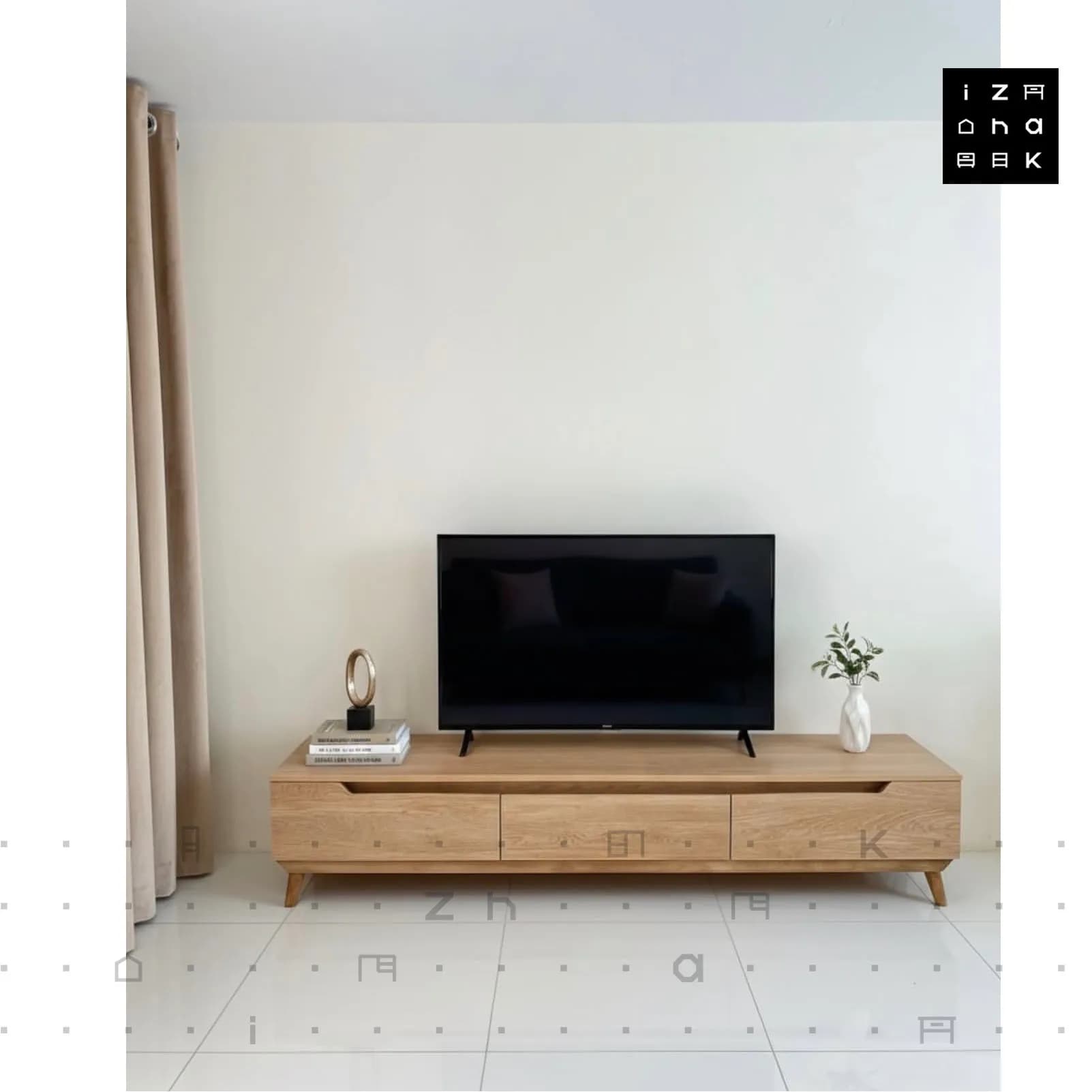 میز تلویزیون مدرن ام دی اف مدل نیرا