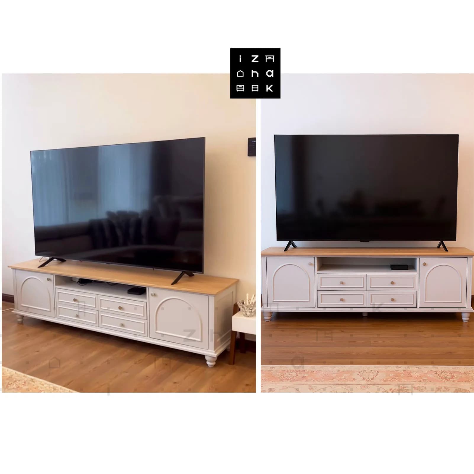 خرید میز تلویزیون نئوکلاسیک مدل لیزا