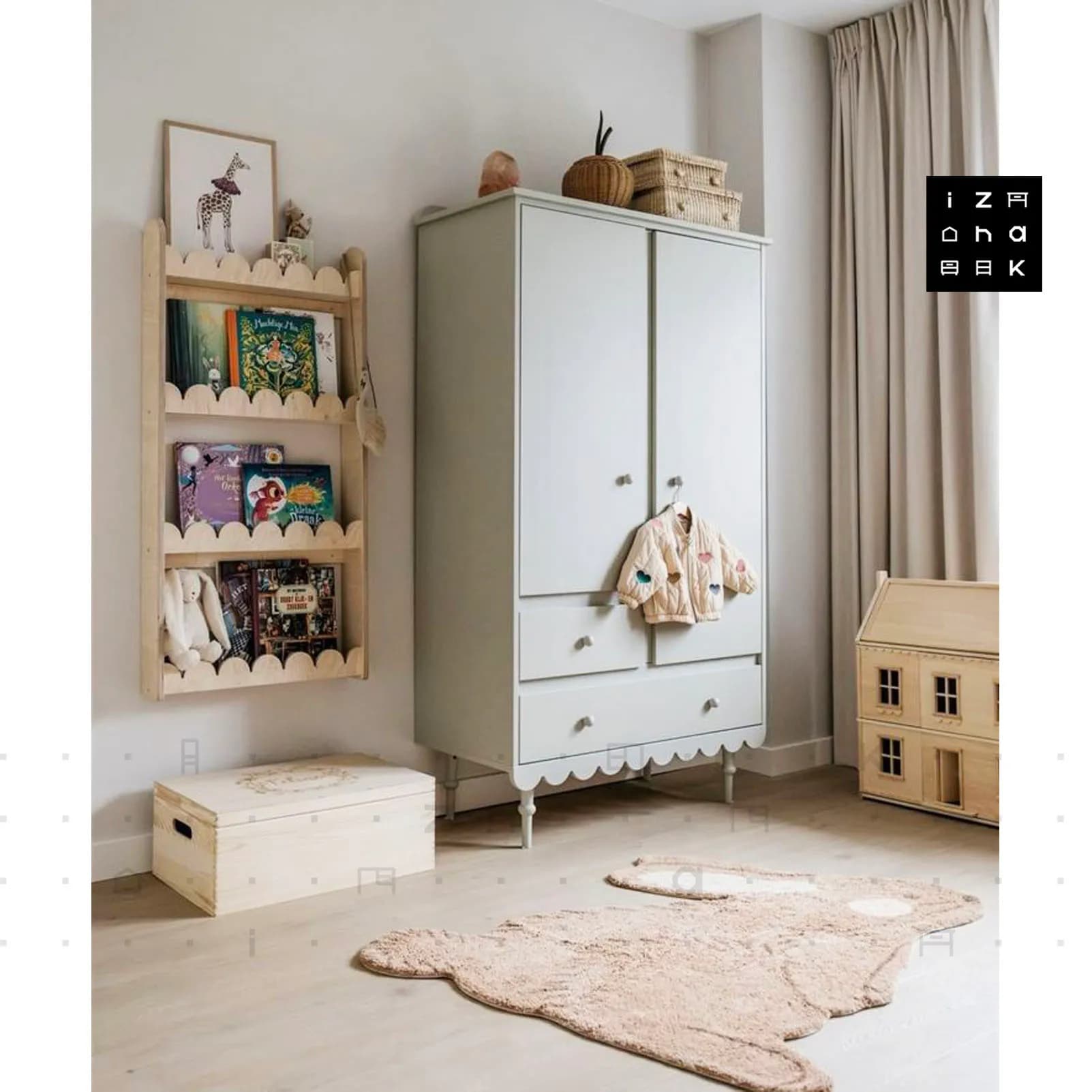 کمد ایستاده فانتزی مدل لیام