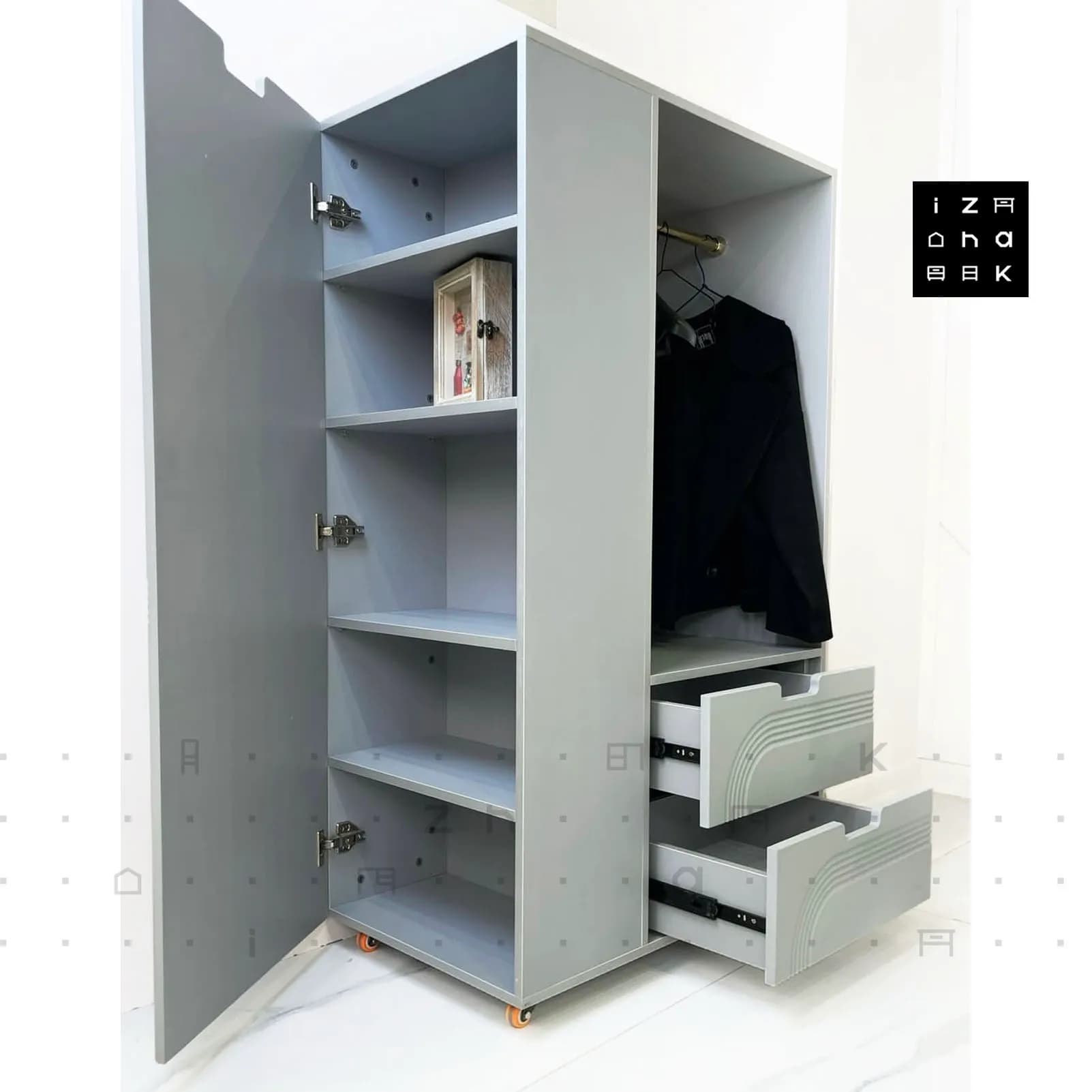 تخت خواب دو طبقه All in One مدل سروین